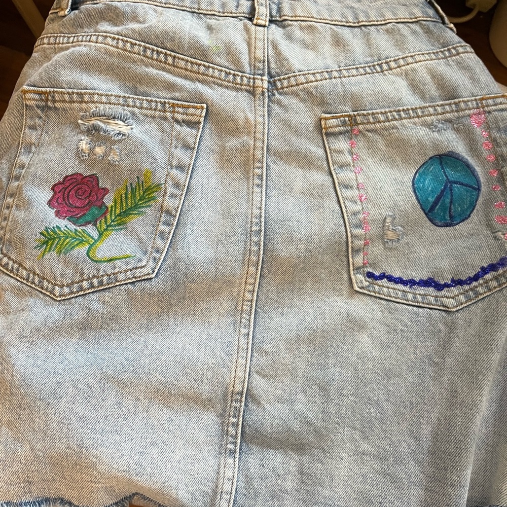 Women’s size large. Blue denim,brand C&V